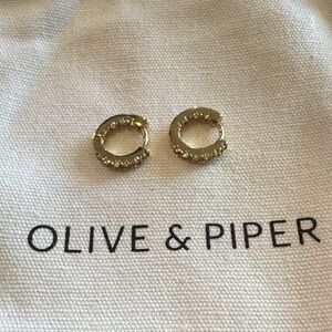 Olive & Piper Gold Petite Mina Hoops
